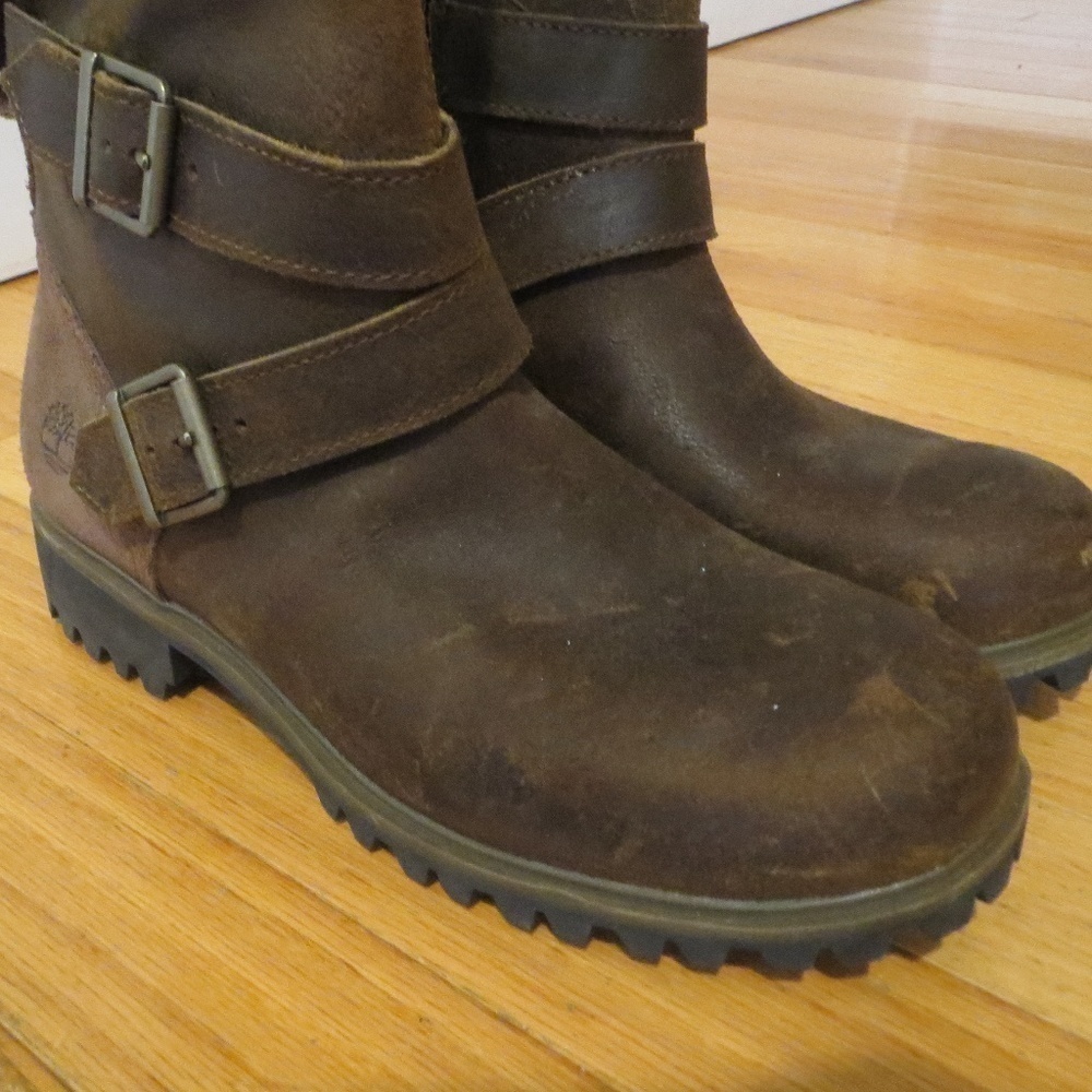 Timberland Women's Tall Cowhide Leather Insulated Winter Boots - Picture 5 of 8